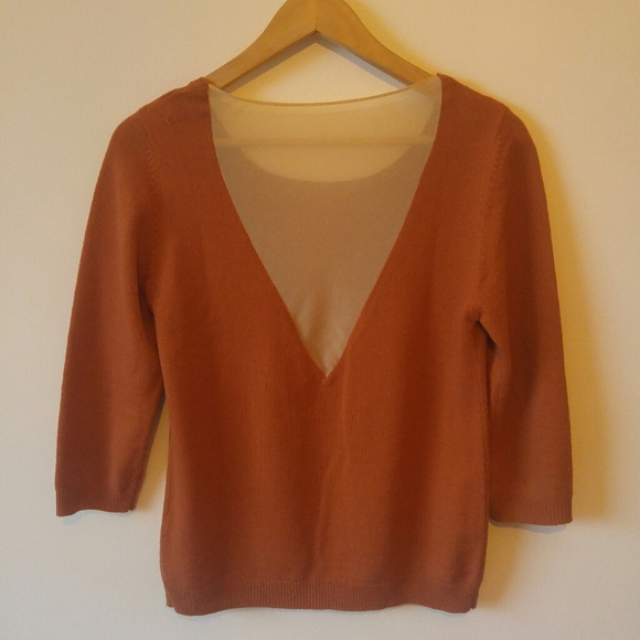 Sold on Vinted; UO Burnt Orange/Rust Sweater - Picture 8 of 11